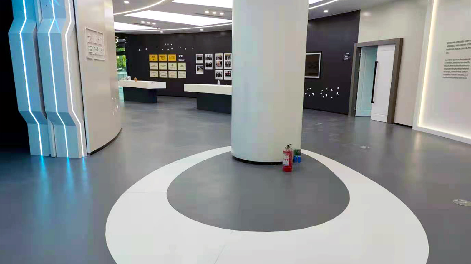 为什么展厅都在选用PVC塑胶地板？