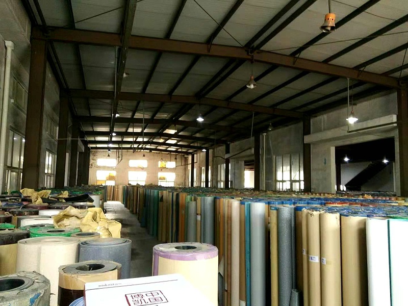 凤城橡塑PVC地板仓储中心
