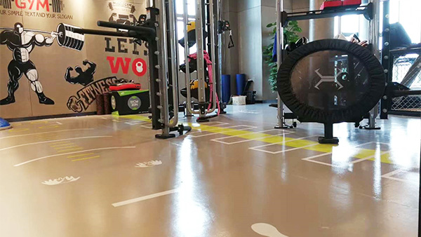 健身房PVC地板解决方案
